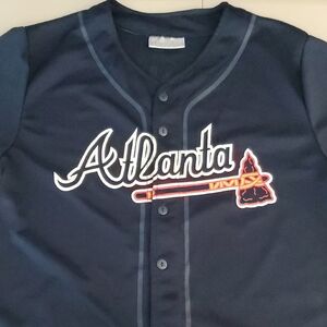 Blue Baseball Jersey Classic Design